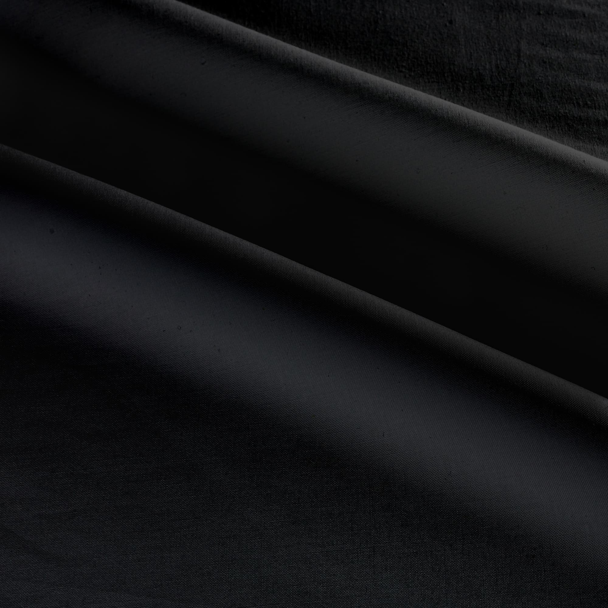 Springs Creative Black Solid Cotton Fabric